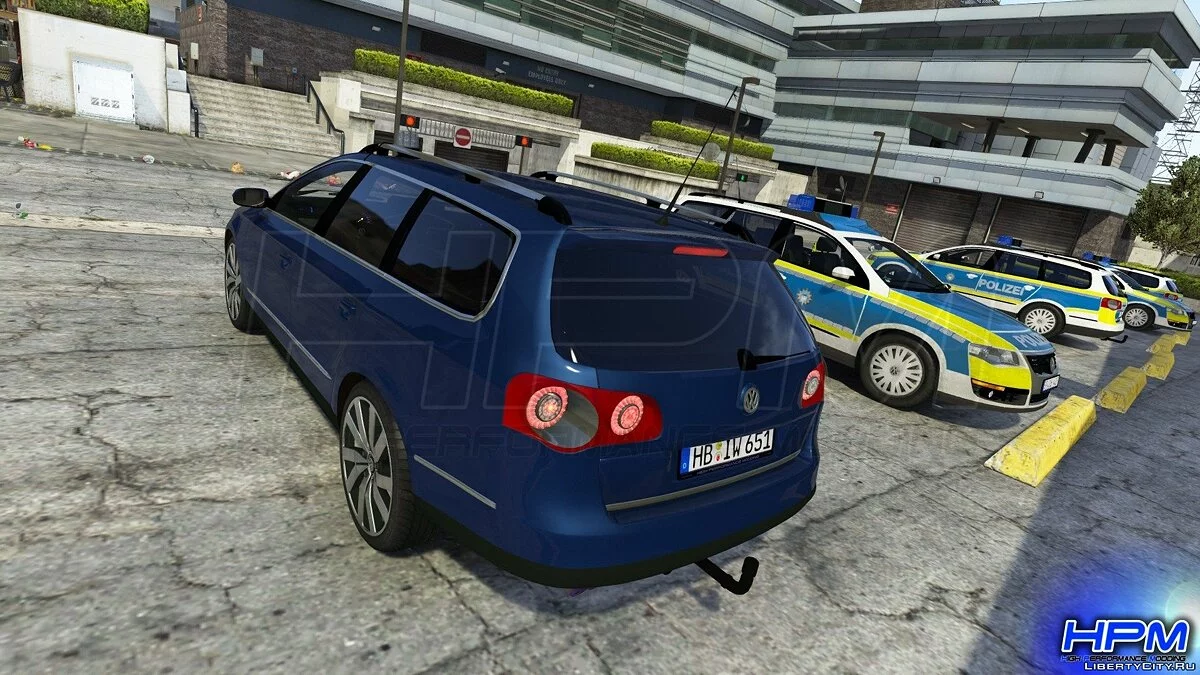 VW Passat B6 Variant - Гражданская полиция / GTA 5