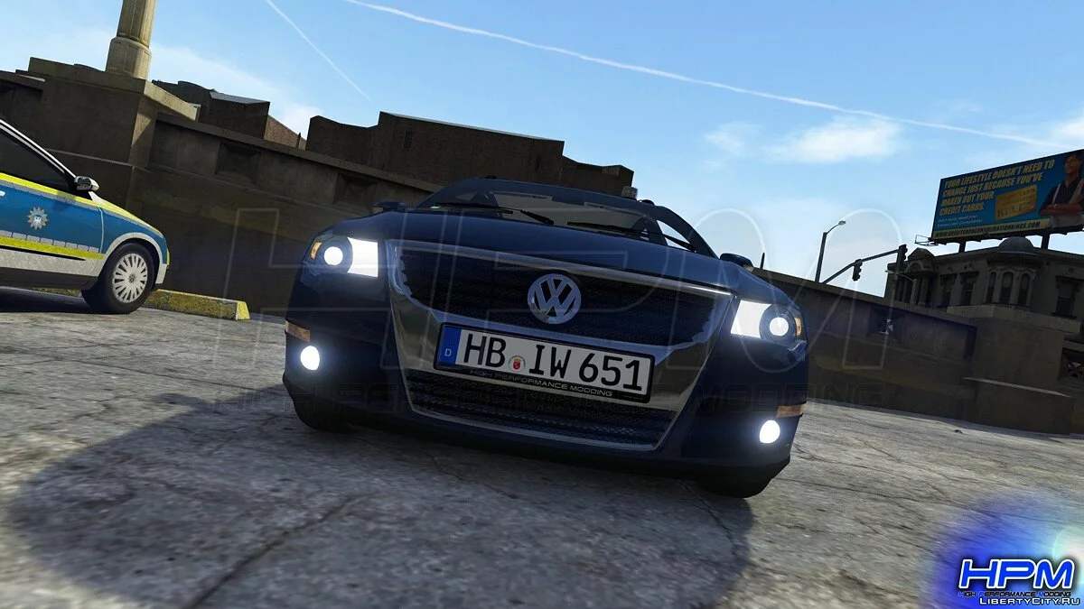 VW Passat B6 Variant - Гражданская полиция / GTA 5