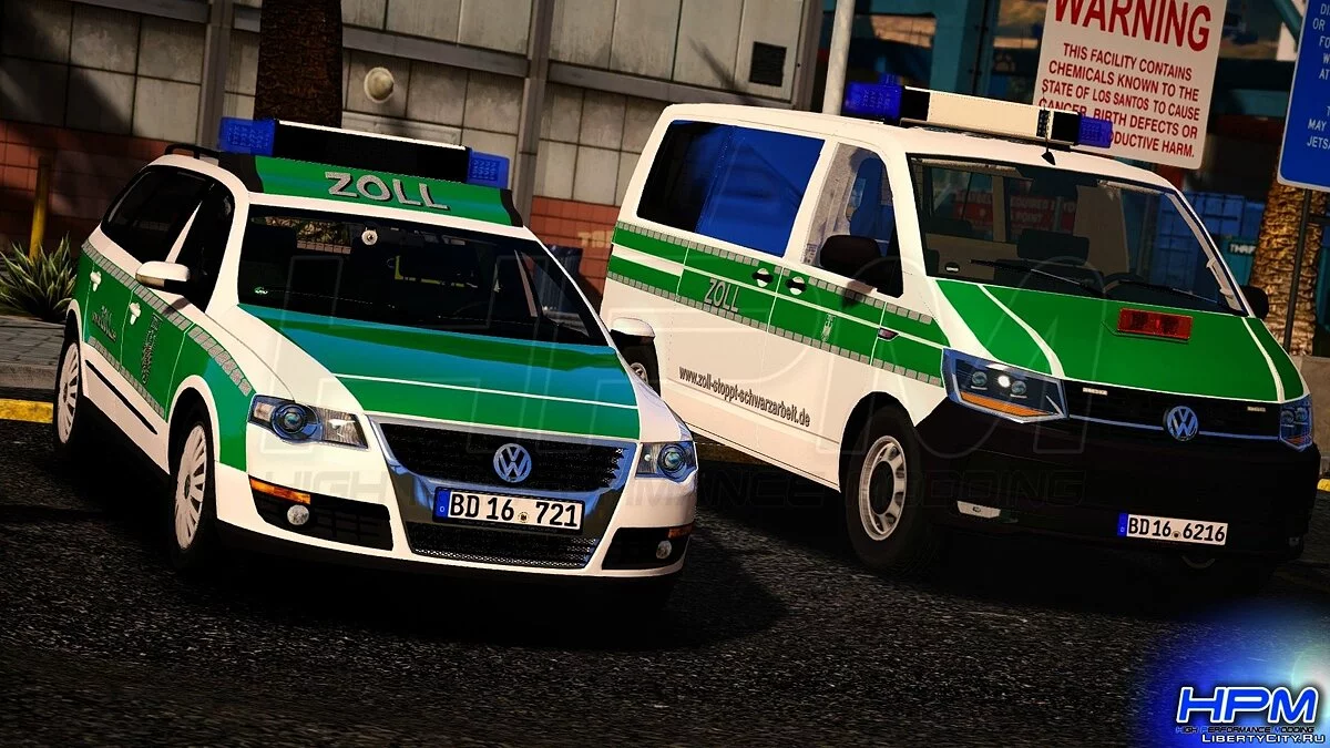 VW Passat B6 Variant Zoll [AddOn | Replace | ELS] V1.0 / GTA 5