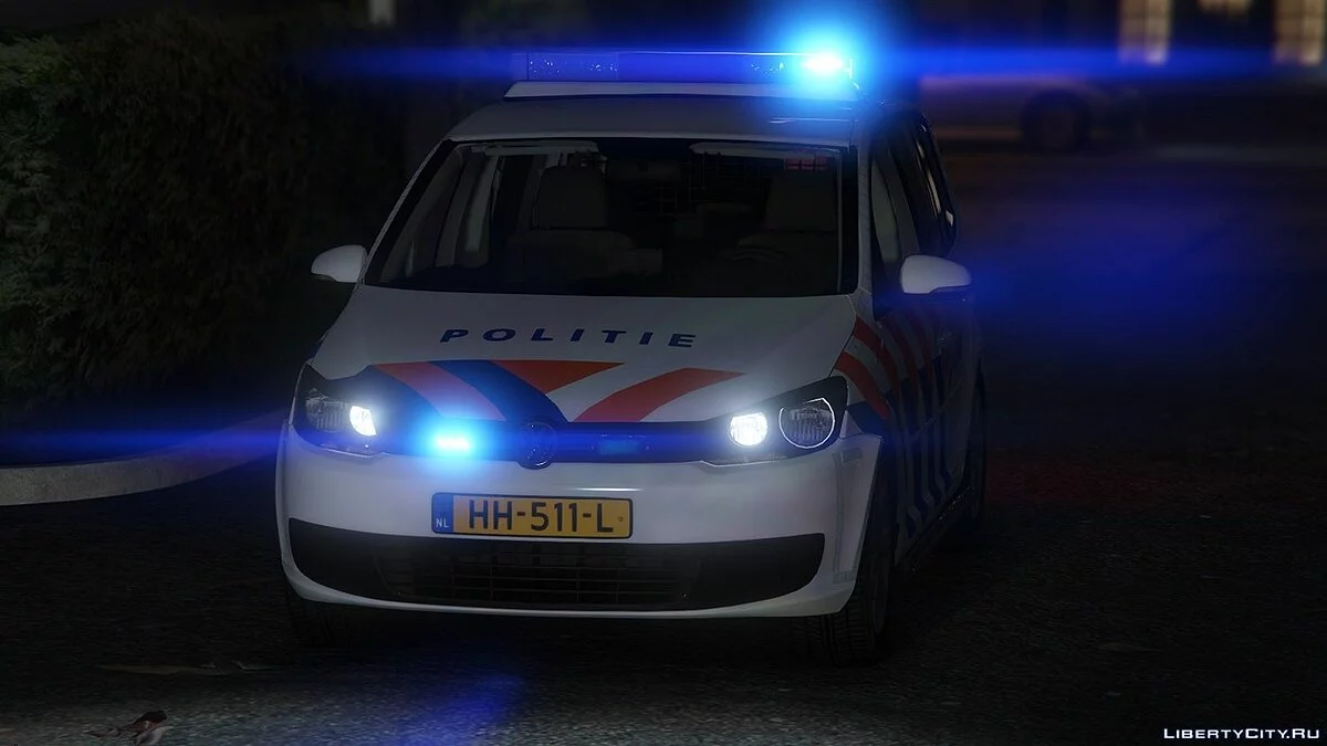 2010 Volkswagen Touran - Голландская полиция / GTA 5