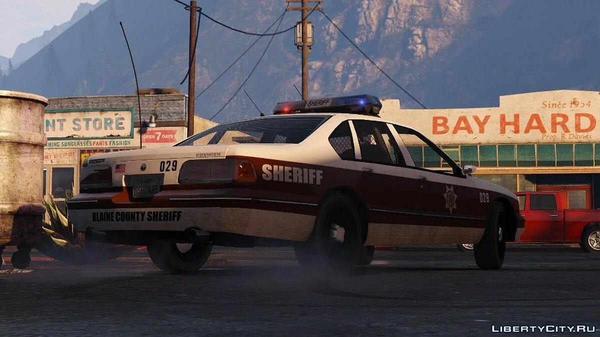 Blaine County Sheriff Retro pack [Add-On/Replace] [Default style] 1.0.0 / GTA 5