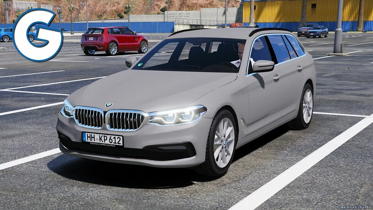BMW G31 полиция Гамбурга / GTA 5