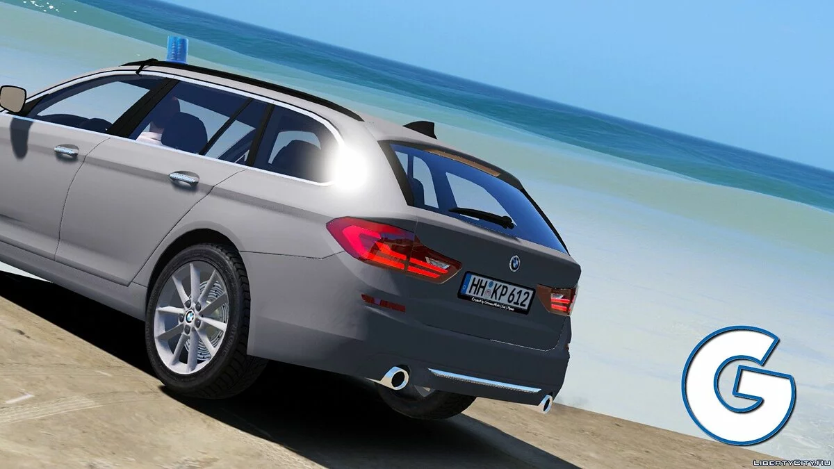 BMW G31 полиция Гамбурга / GTA 5