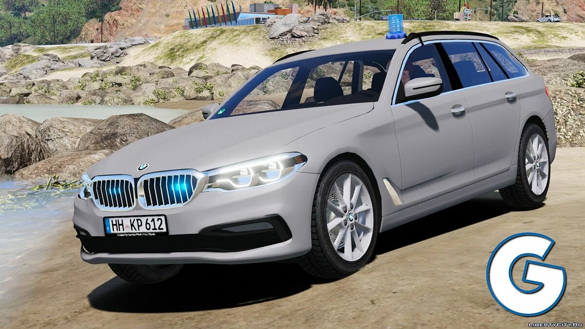 BMW G31 полиция Гамбурга / GTA 5