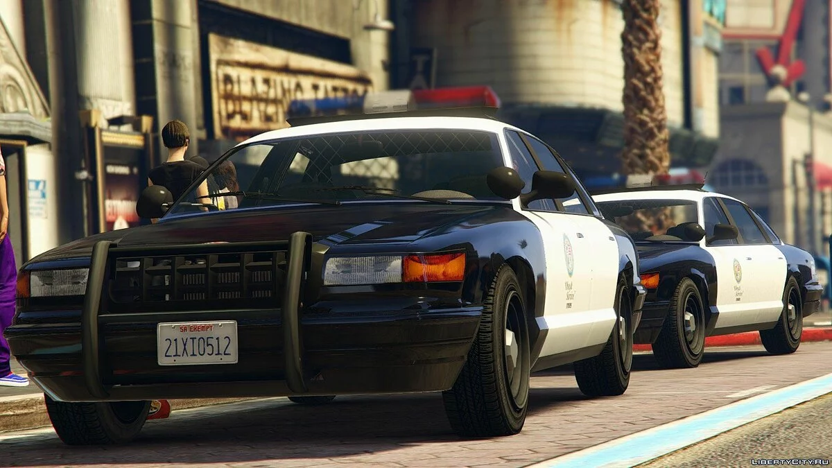 Vapid Stanier & Declasse Premier Police Cruisers / GTA 5