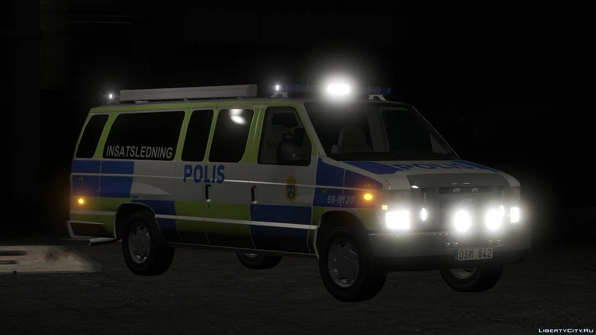 2013 Ford Tristar Extended Wagon - Шведская полиция / GTA 5