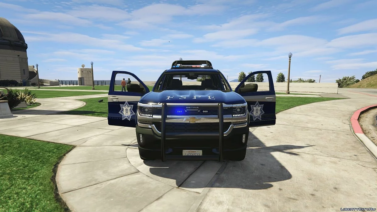 2017 Chevrolet Silverado - Испанская полиция / GTA 5