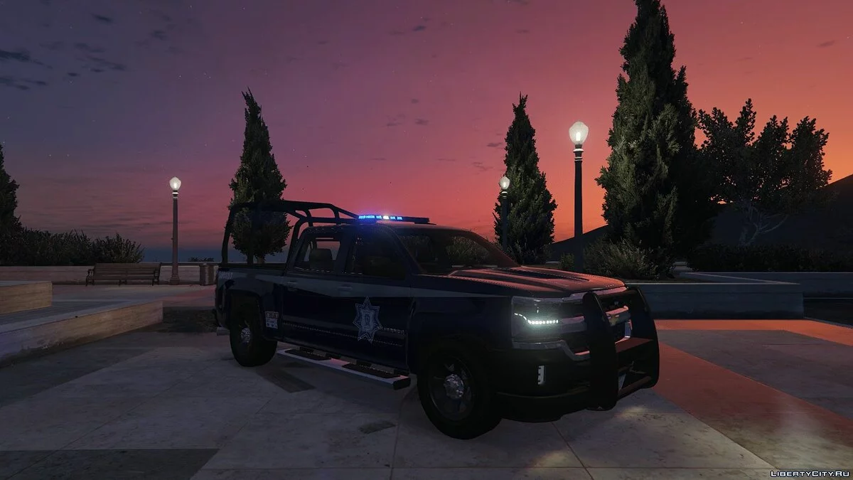 2017 Chevrolet Silverado - Испанская полиция / GTA 5
