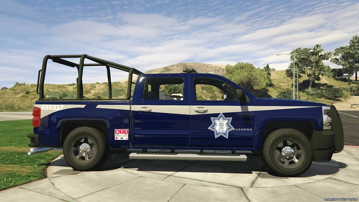 2017 Chevrolet Silverado - Испанская полиция / GTA 5