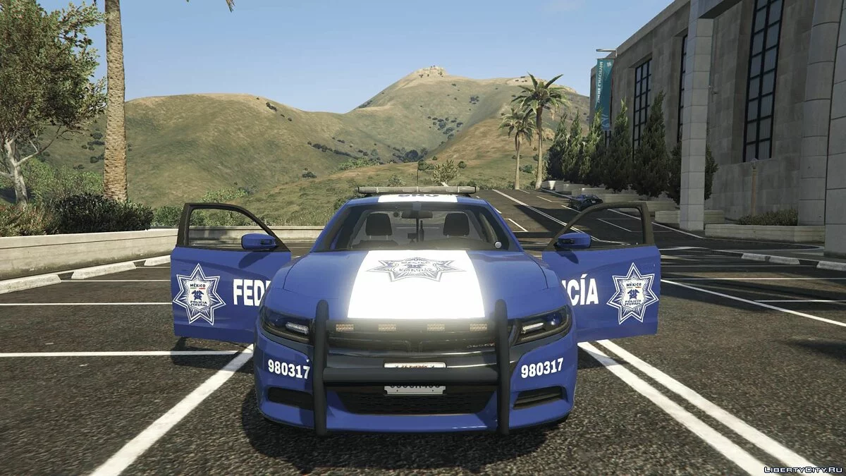 2018 Dodge Charger Pursuit ELS Policía Federal México (SG) / GTA 5