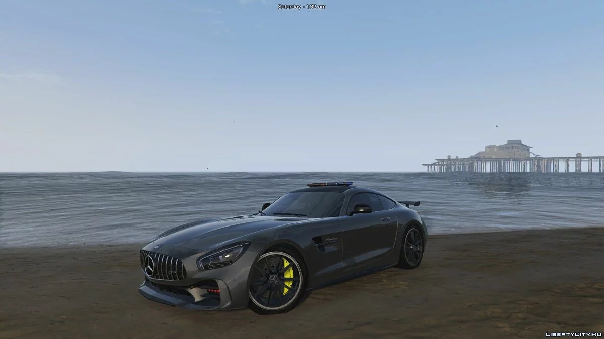 Mercedes-Benz AMG GT-R Police (ADD-ON) 1.0 / GTA 5