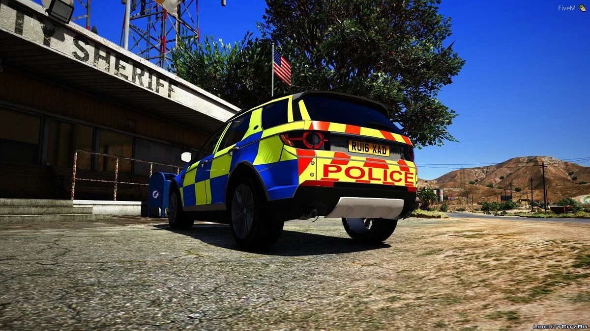Land Rover Discovery Sport ARV - полиция / GTA 5