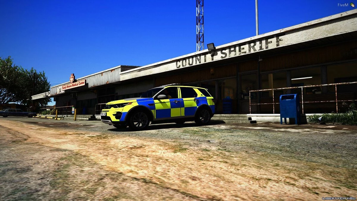 Land Rover Discovery Sport ARV - полиция / GTA 5