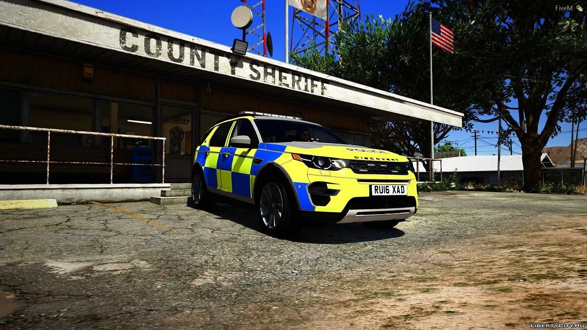 Land Rover Discovery Sport ARV - полиция / GTA 5
