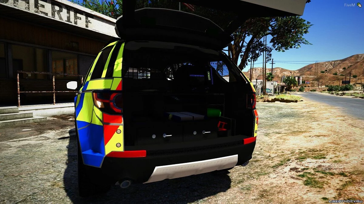 Land Rover Discovery Sport ARV - полиция / GTA 5