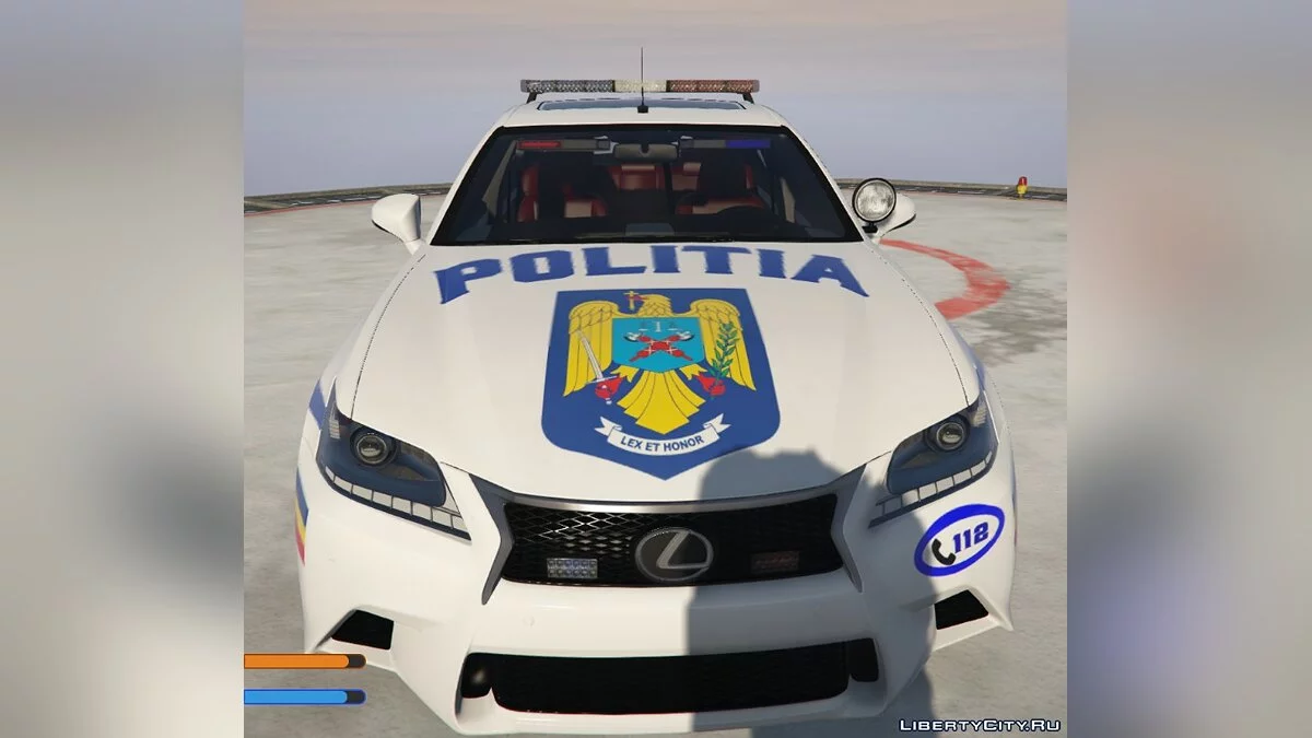 Lexus GS 350 румынская полиция / GTA 5