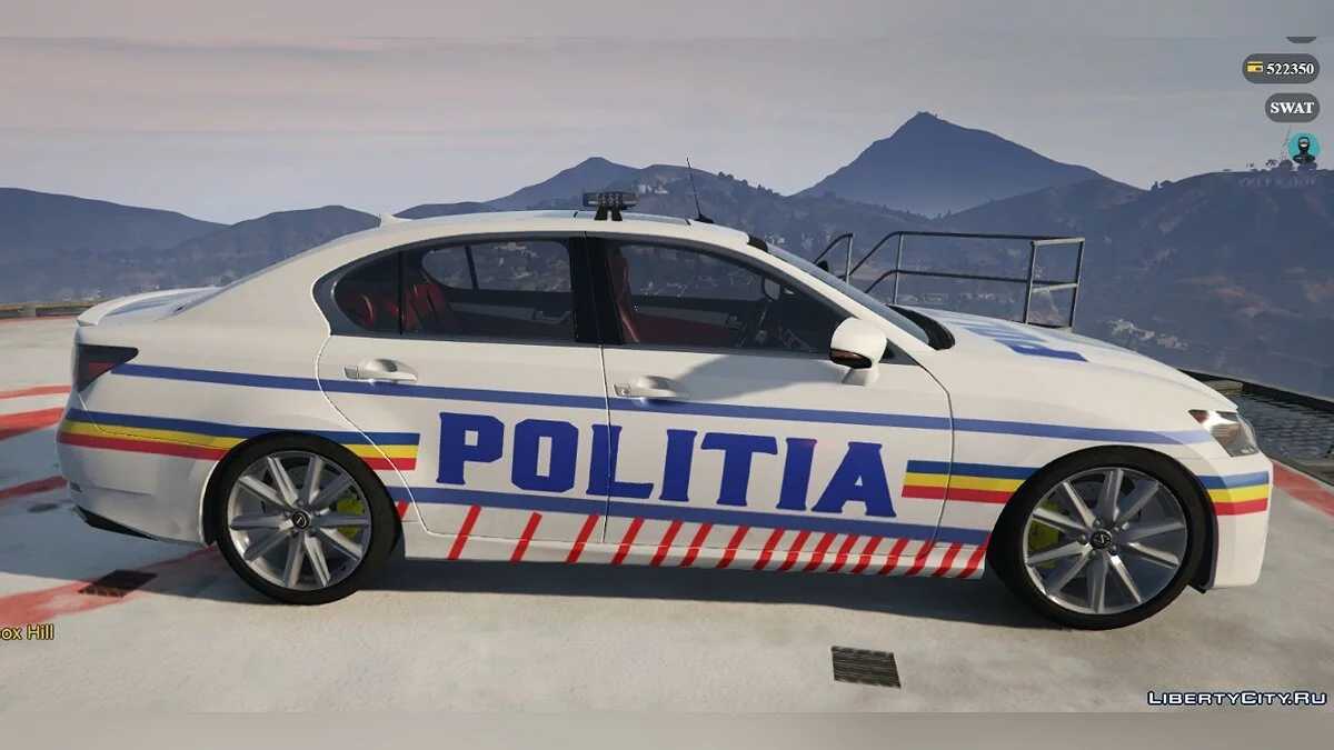 Lexus GS 350 румынская полиция / GTA 5