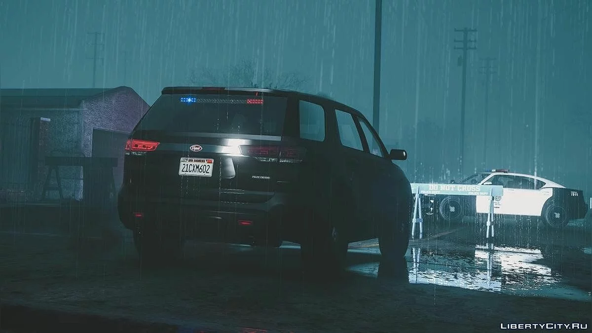 Unmarked Vapid Police Cruiser Utility (Scout) [Add-on] 1.0 / GTA 5