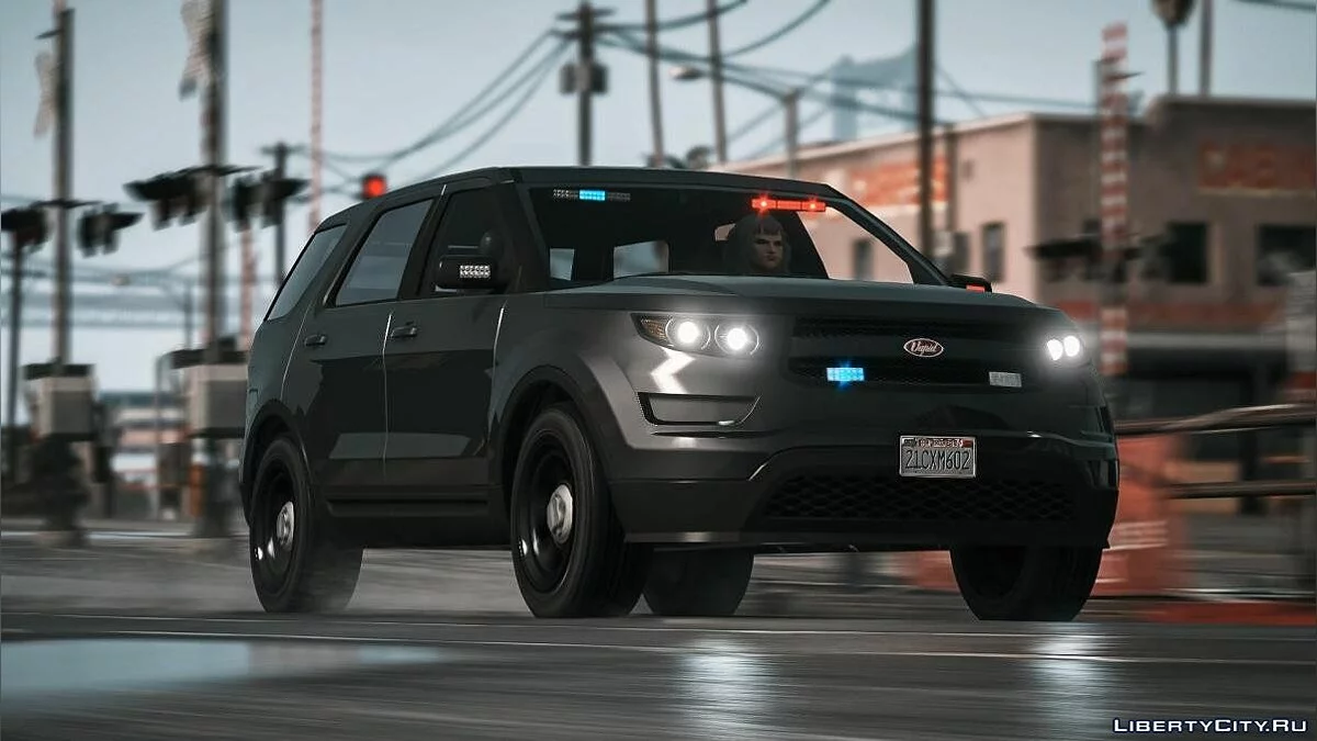 Unmarked Vapid Police Cruiser Utility (Scout) [Add-on] 1.0 / GTA 5