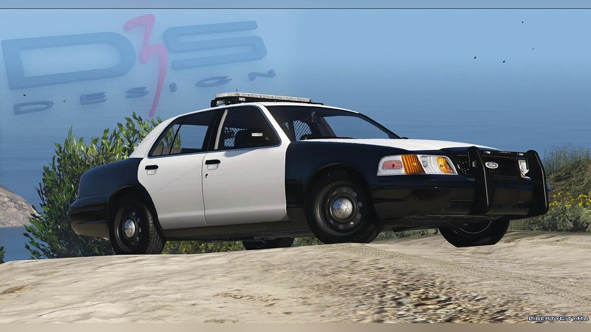 Скачать Ford Crown Victoria - Машина полиции для GTA 5