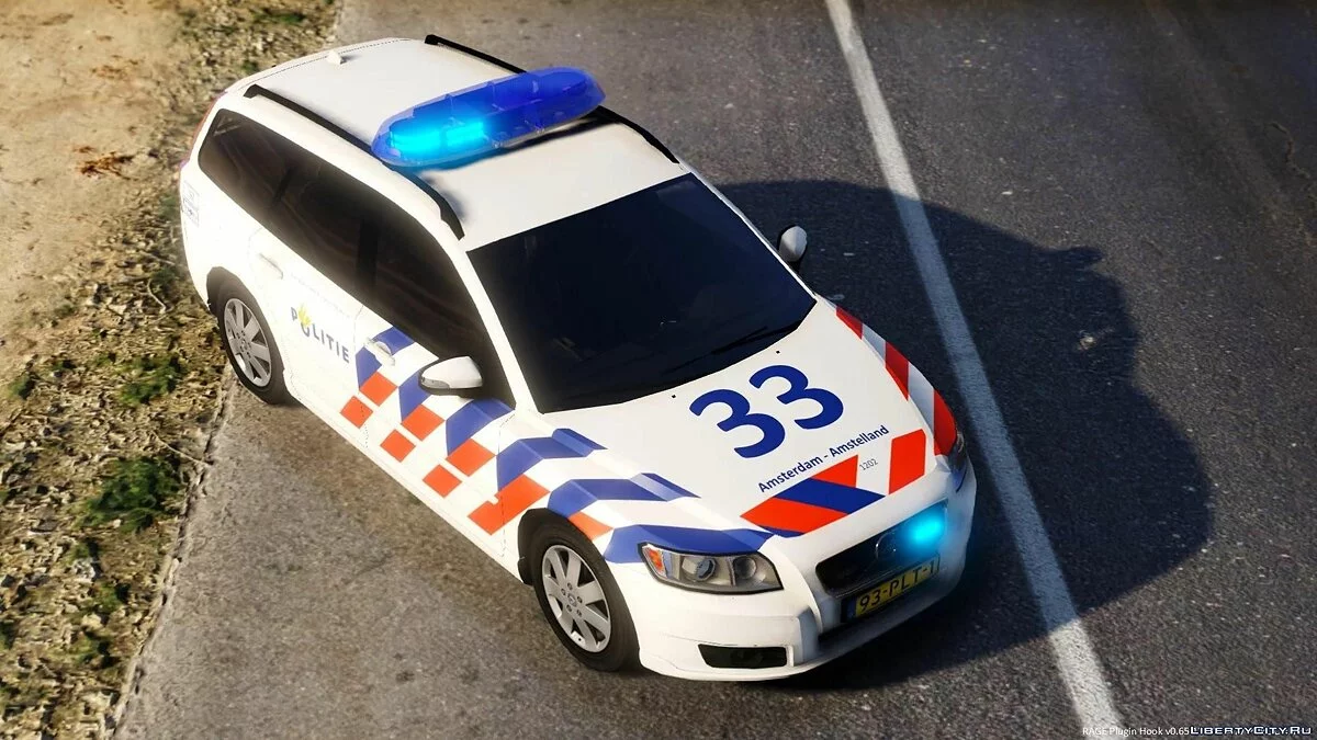 Голландская полиция Volvo V50 (THW) v1 / GTA 5