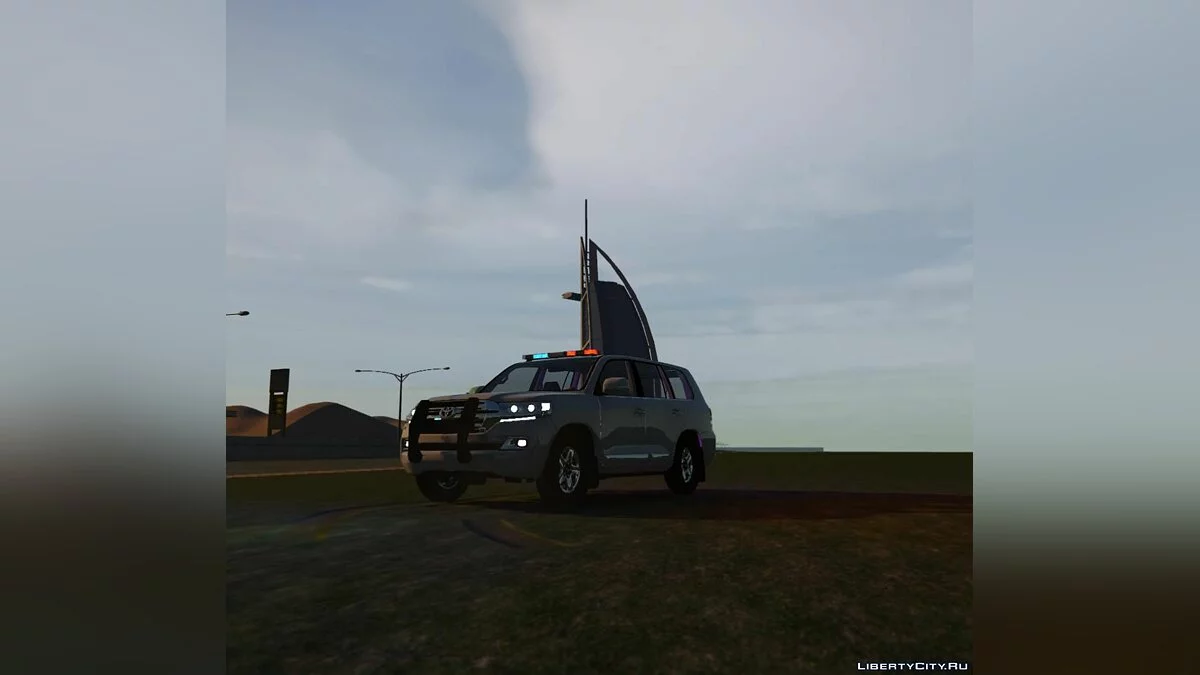 Land Cruiser 2016 Police [Template] [ FiveM Ready ] [ Replace ] V 1.0 / GTA 5