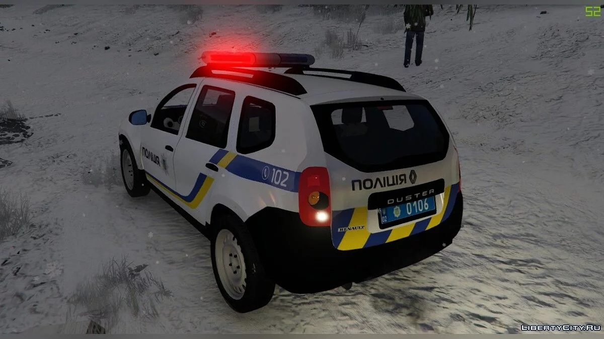 Renault Duster - Украинская полиция / GTA 5