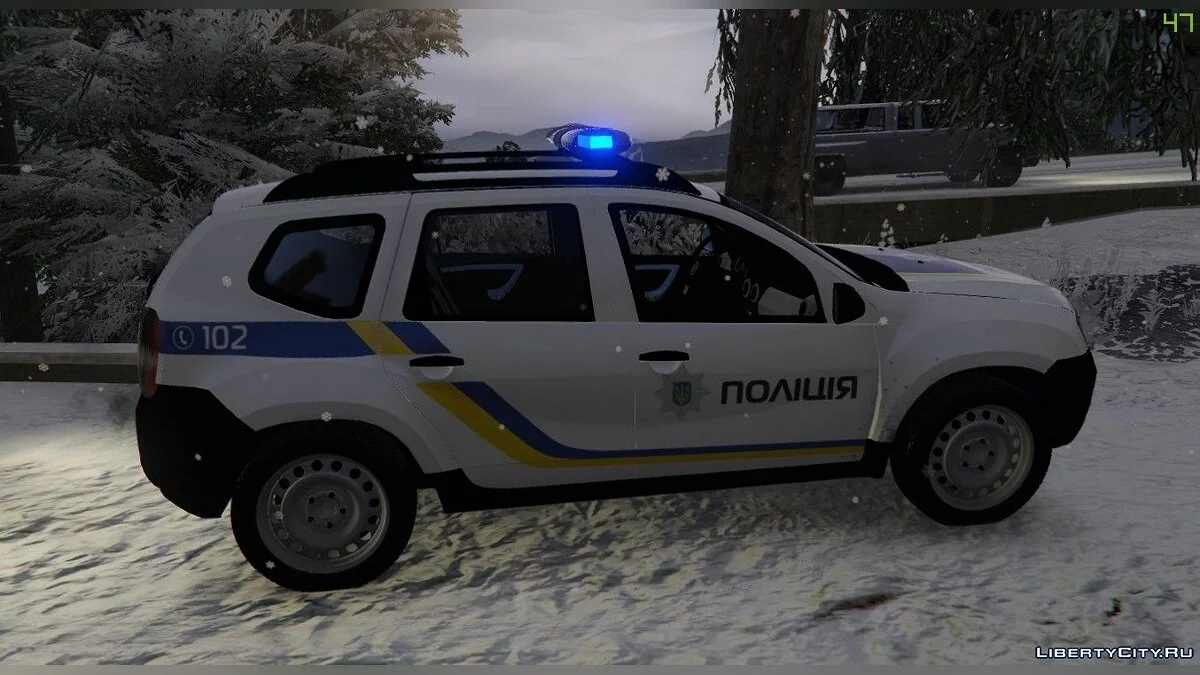Renault Duster - Украинская полиция / GTA 5