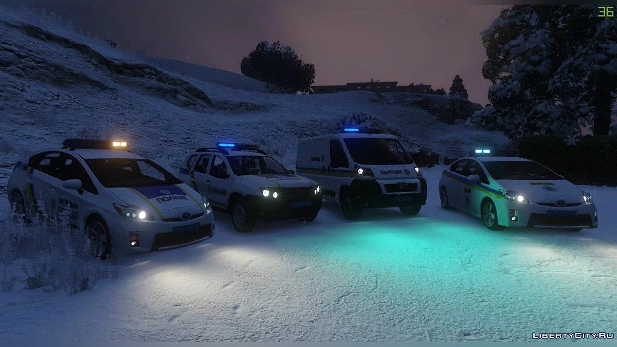 Renault Duster - Украинская полиция / GTA 5