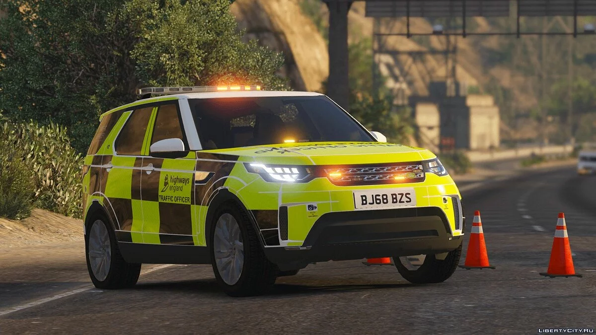 2018 Landrover Discovery 5 - Дорожный патруль Англии / GTA 5