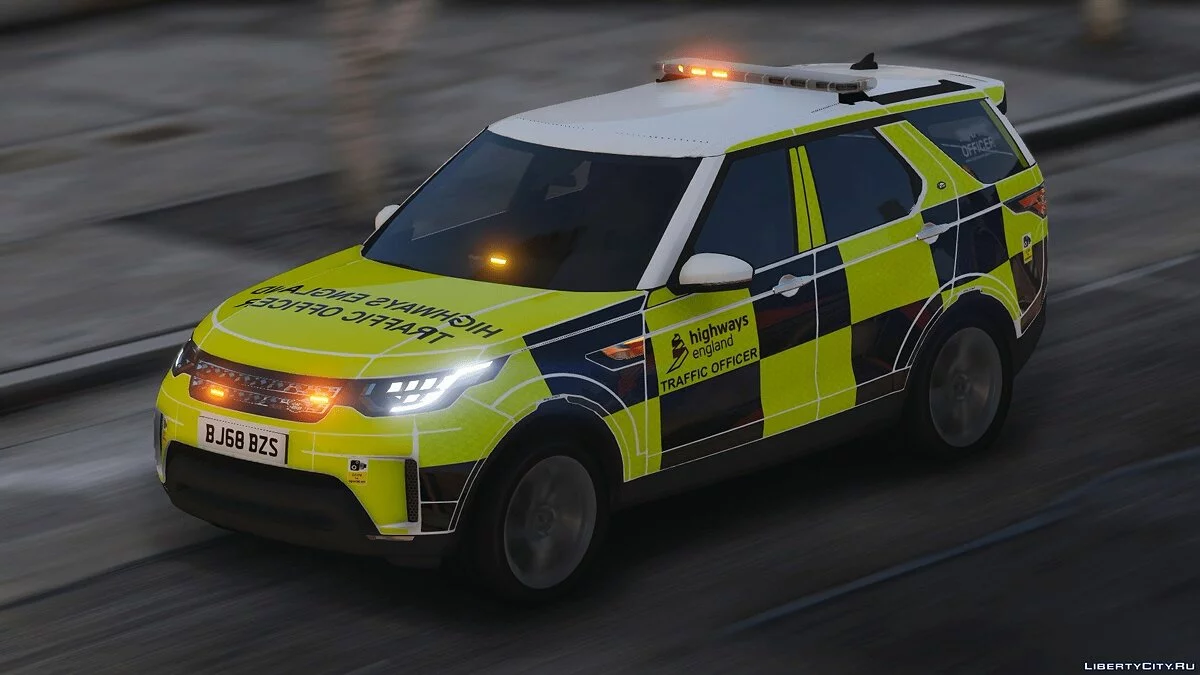 2018 Landrover Discovery 5 - Дорожный патруль Англии / GTA 5