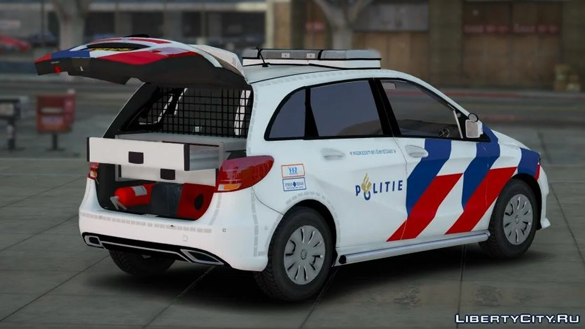 Mercedes Benz B Klasse 2016 Politie [ OOV / BZK / ELS / Reflective ] 1.0 / GTA 5
