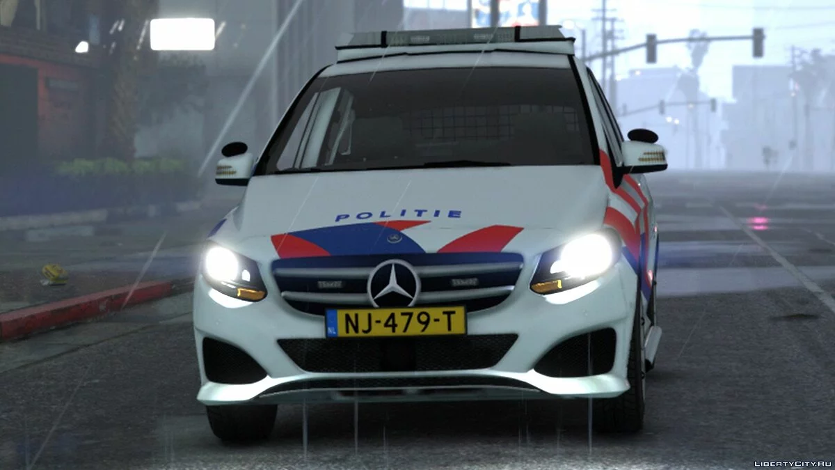 Mercedes Benz B Klasse 2016 Politie [ OOV / BZK / ELS / Reflective ] 1.0 / GTA 5
