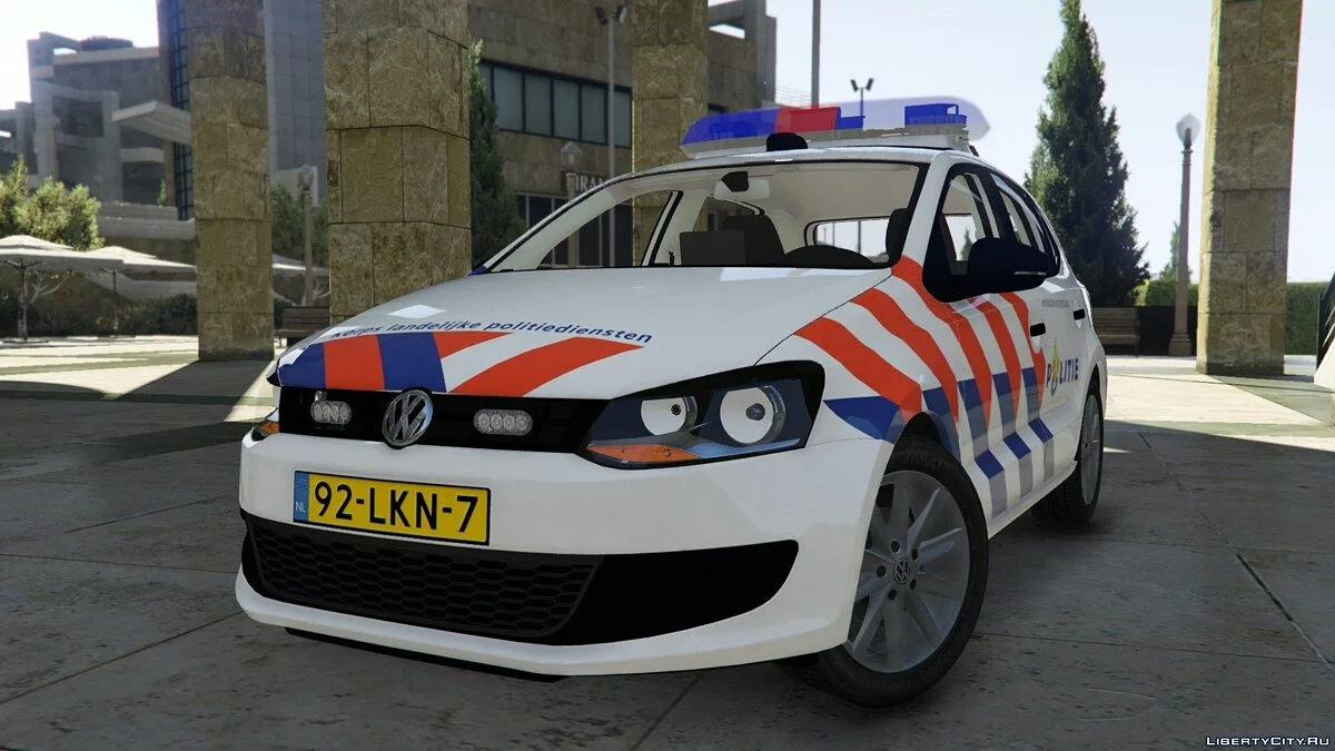 Volkswagen Polo - Голландская полиция / GTA 5