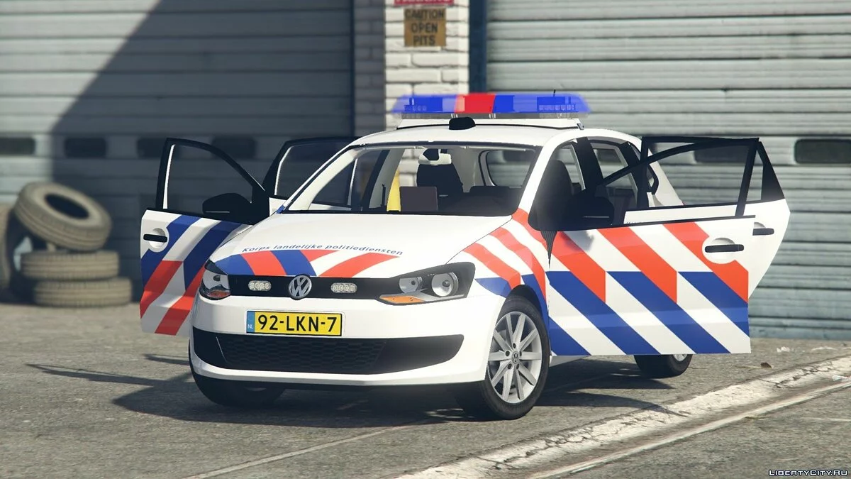 Volkswagen Polo - Голландская полиция / GTA 5