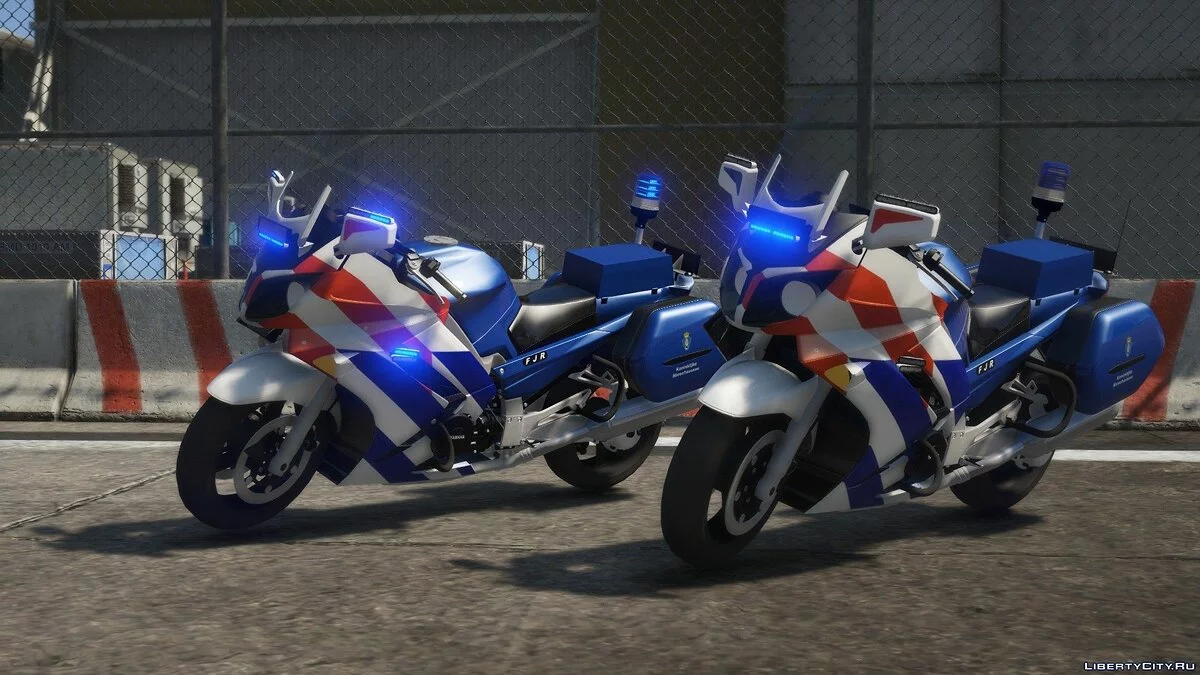 Yamaha FJR Koninklijke Marechaussee (fictional) 1.1 / GTA 5