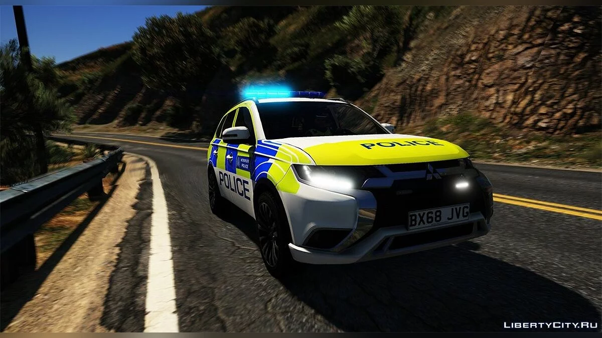 2018 Metropolitan Police Mitsubishi Outlander (Royal Parks + Response) 1.0 / GTA 5