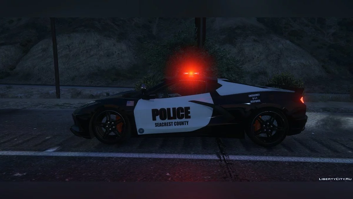 2020 Chevrolet Corvette C8 - Машина полиции / GTA 5