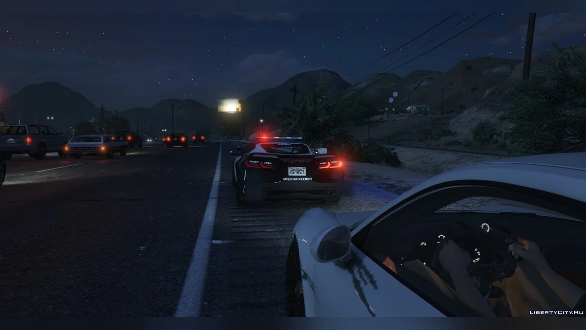 2020 Chevrolet Corvette C8 - Машина полиции / GTA 5