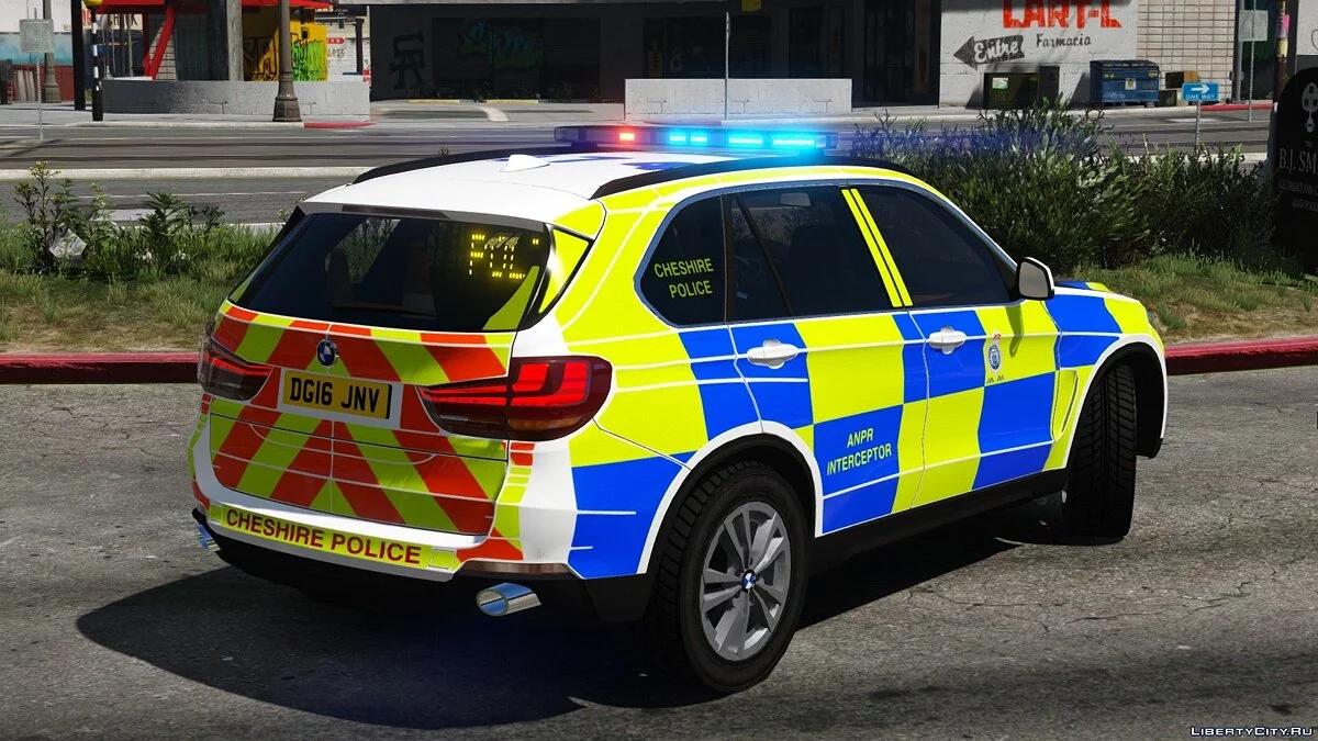 Cheshire Constabulary X5 F15 (Traffic - 2016) 1.0 / GTA 5