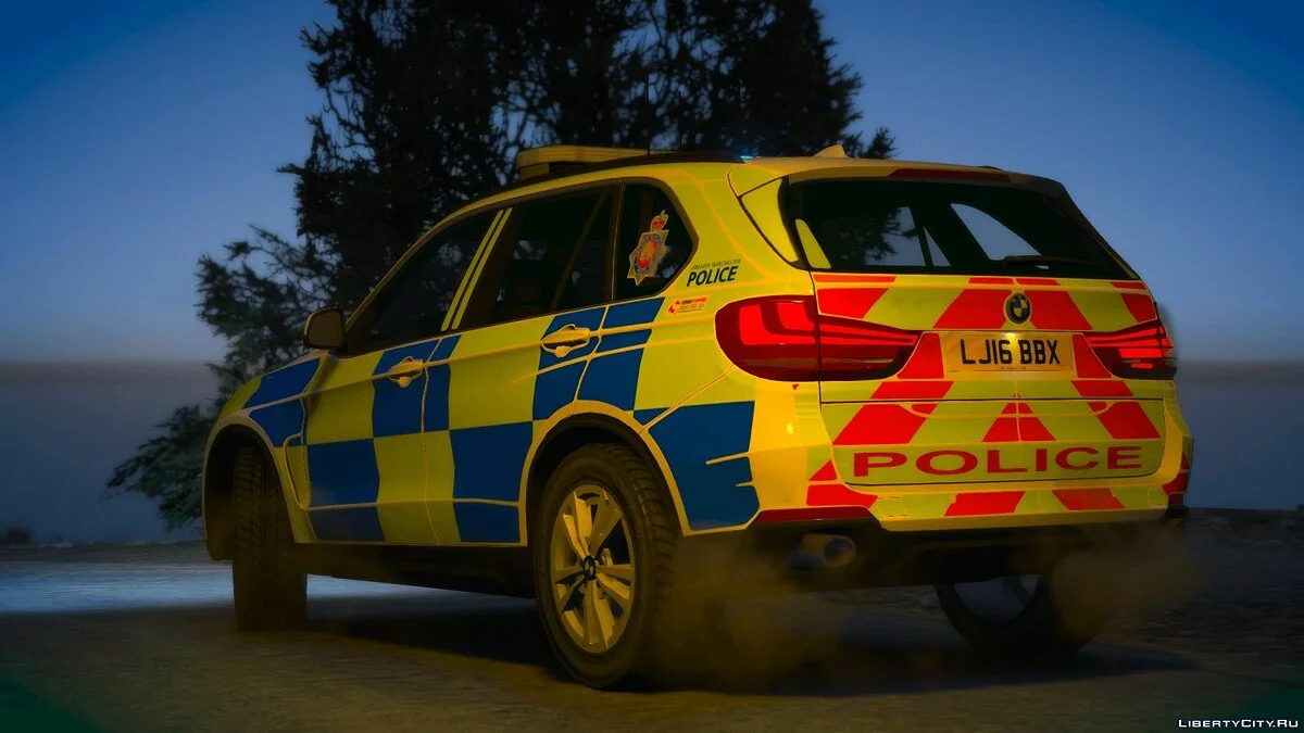 2017 Greater Manchester Police Traffic BMW X5 F15 [ELS] 1.0 / GTA 5