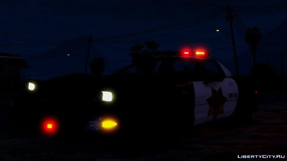 Chevrolet Corvette C5 Z06 Hot Pursuit Blaine County PD [Add-On | Template | Unlocked | ELS] 1.1 / GTA 5