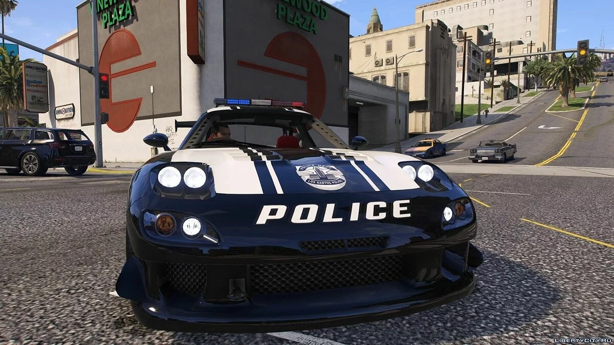 Полицейская Mazda RX7 / GTA 5