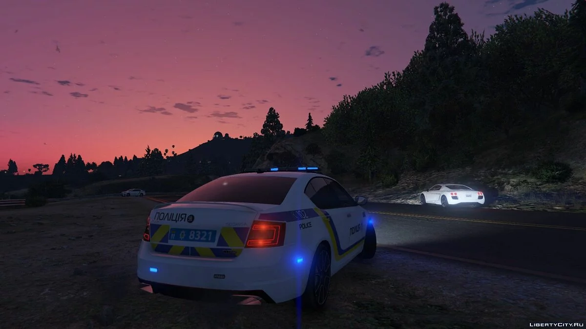2014 Police Škoda Octavia VRS - Полиция Украины / GTA 5