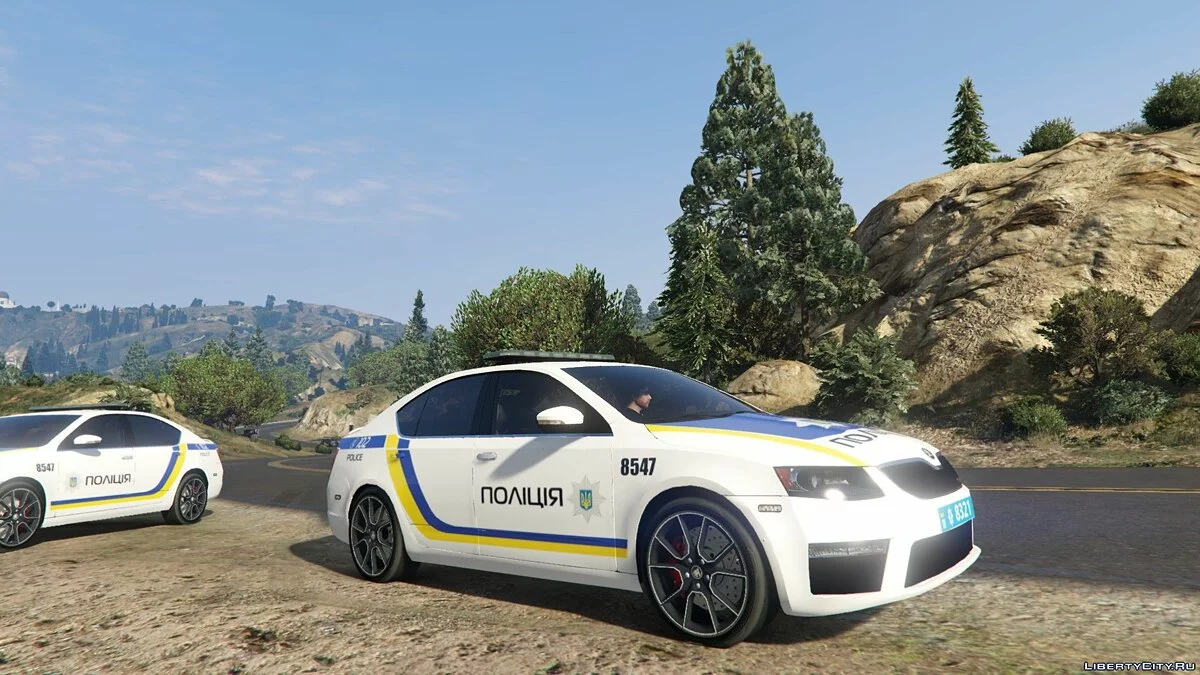 2014 Police Škoda Octavia VRS - Полиция Украины / GTA 5
