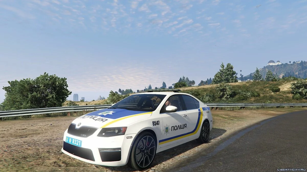 2014 Police Škoda Octavia VRS - Полиция Украины / GTA 5