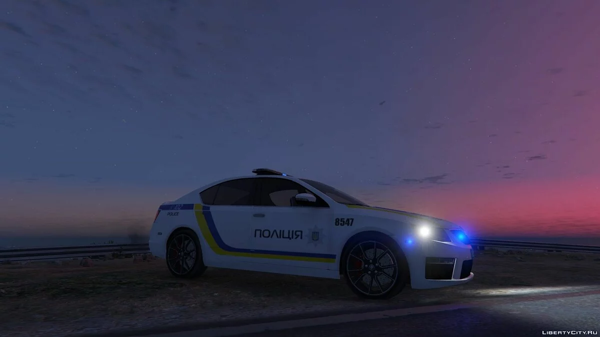 2014 Police Škoda Octavia VRS - Полиция Украины / GTA 5