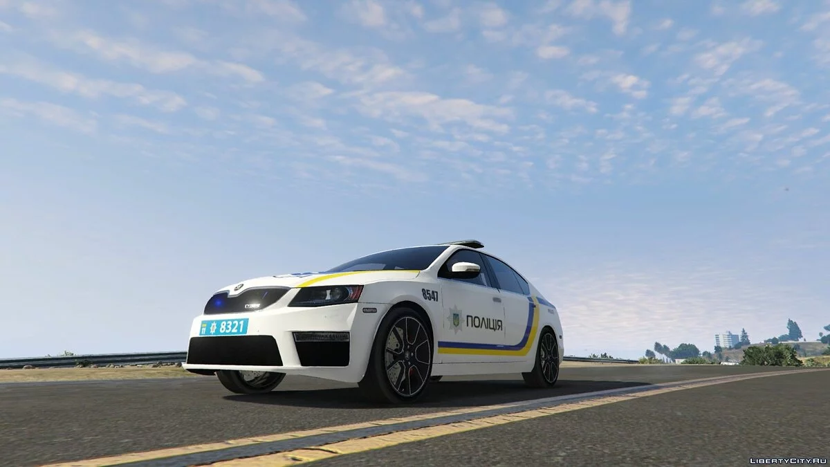 2014 Police Škoda Octavia VRS - Полиция Украины / GTA 5