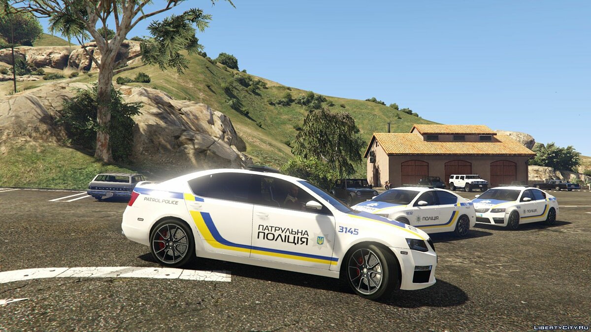 Скачать 2014 Police Škoda Octavia VRS - Полиция Украины для GTA 5