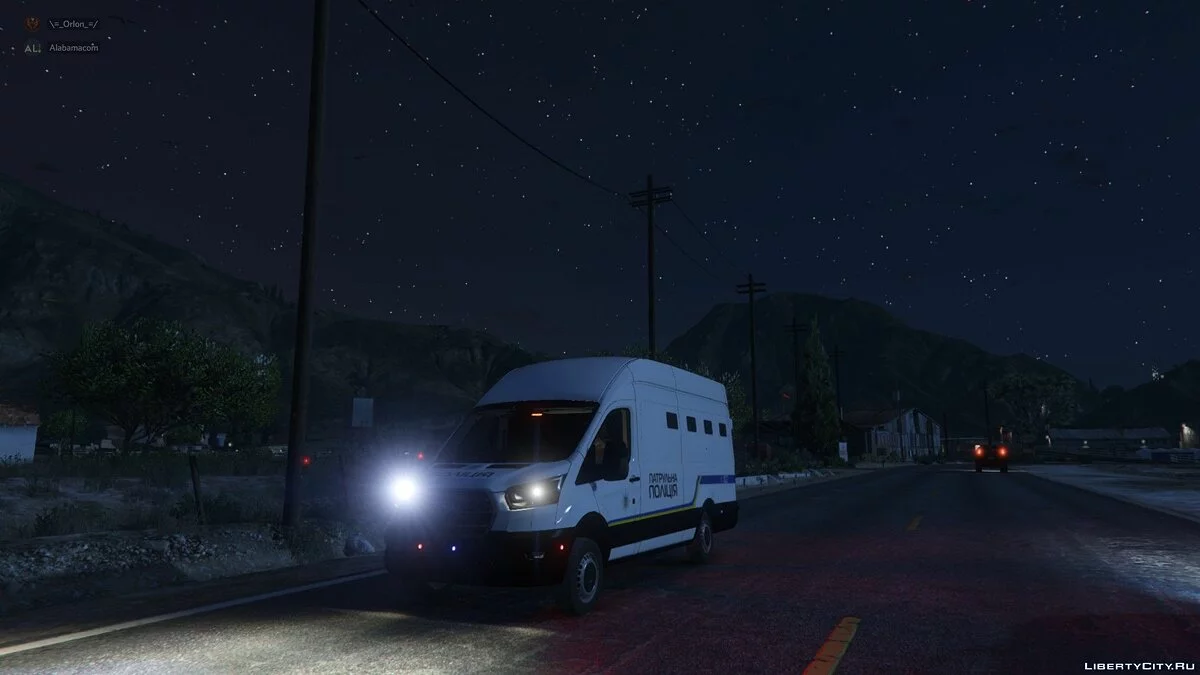 2018 Ford Transit Полиция Украины / GTA 5